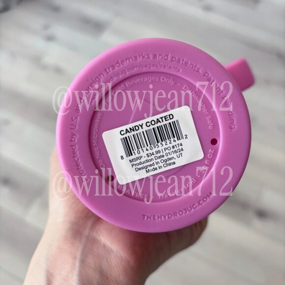 “Candy Coated" HydroJug 20 oz Traveler Tumbler - Limited Edition - Picture 4 of 5